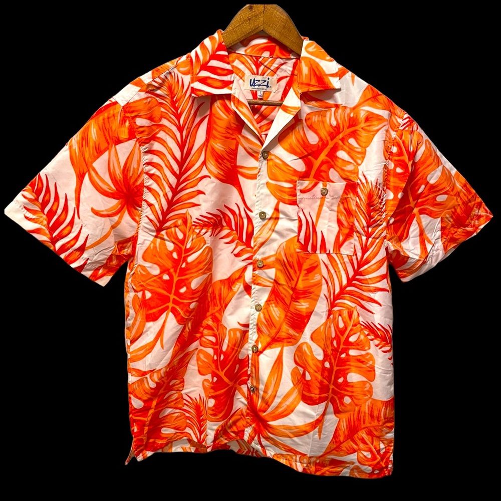 Uzzi Amphibious Gear Floral Botton Down Large